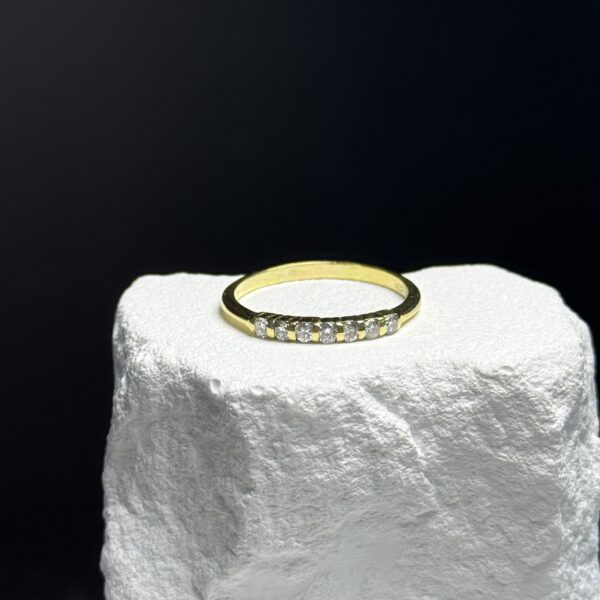 Anello oro e diamanti