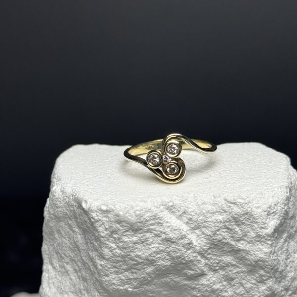 Anello oro 14 kt
