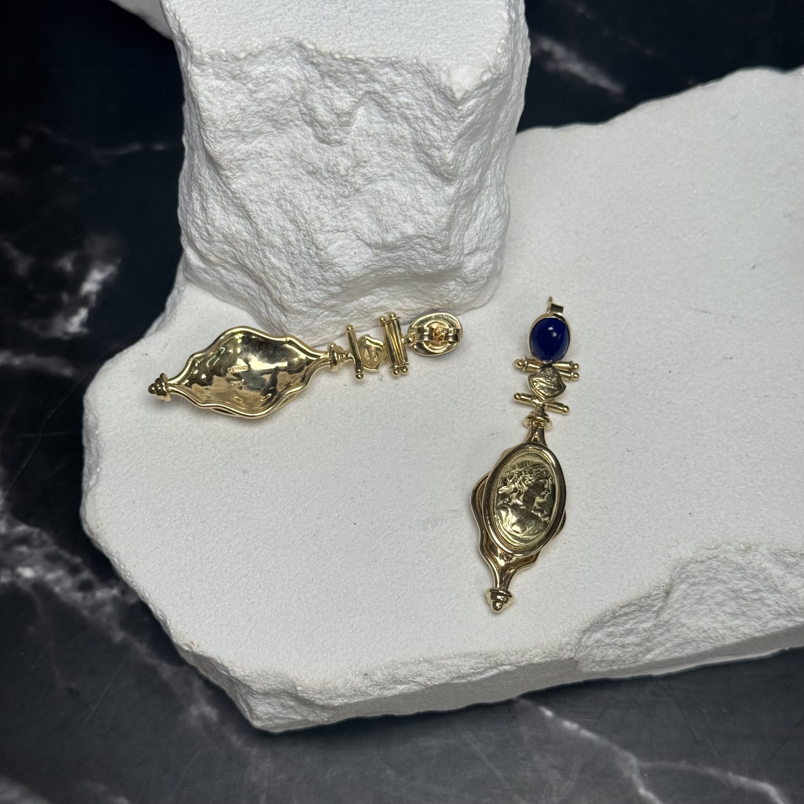 Orecchini oro 18kt